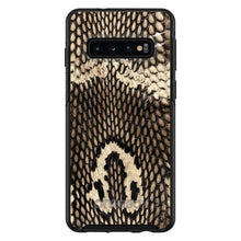DistinctInk™ OtterBox Symmetry Series Case for Apple iPhone / Samsung Galaxy / Google Pixel - Brown Tan Snake Skin Texture