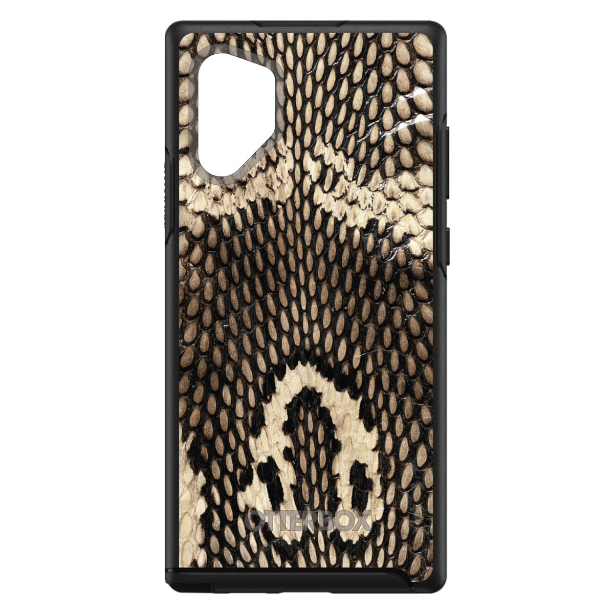 Brown Tan Snake Skin Texture OtterBox Symmetry Case for iPhone & Galaxy, view 11