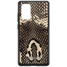 DistinctInk™ OtterBox Symmetry Series Case for Apple iPhone / Samsung Galaxy / Google Pixel - Brown Tan Snake Skin Texture