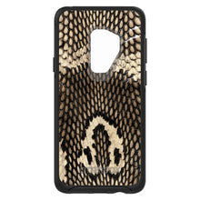 DistinctInk™ OtterBox Symmetry Series Case for Apple iPhone / Samsung Galaxy / Google Pixel - Brown Tan Snake Skin Texture