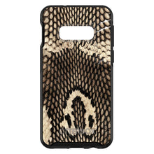 DistinctInk™ OtterBox Symmetry Series Case for Apple iPhone / Samsung Galaxy / Google Pixel - Brown Tan Snake Skin Texture