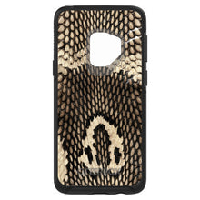DistinctInk™ OtterBox Symmetry Series Case for Apple iPhone / Samsung Galaxy / Google Pixel - Brown Tan Snake Skin Texture
