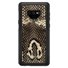 DistinctInk™ OtterBox Commuter Series Case for Apple iPhone or Samsung Galaxy - Brown Tan Snake Skin Texture