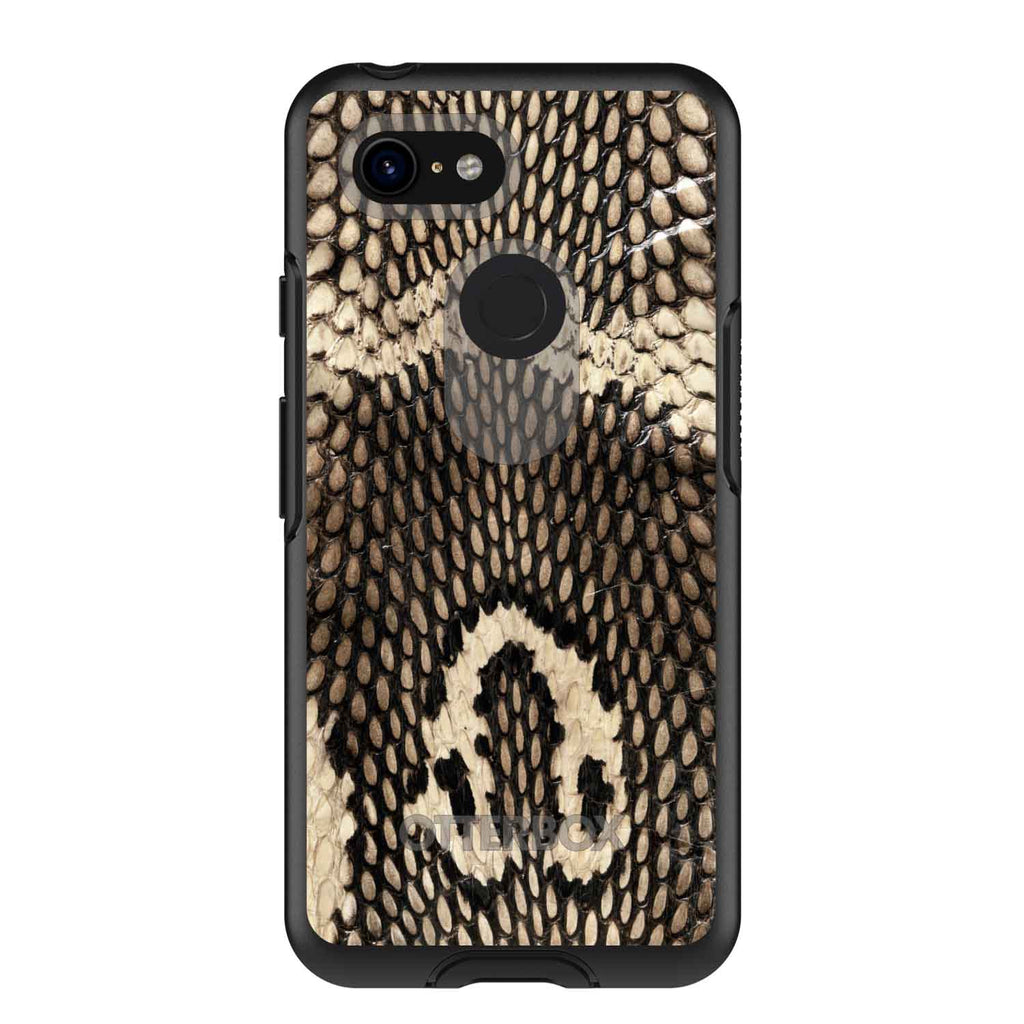 Brown Tan Snake Skin Texture OtterBox Symmetry Case for iPhone & Galaxy, view 15