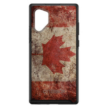 DistinctInk™ OtterBox Symmetry Series Case for Apple iPhone / Samsung Galaxy / Google Pixel - Canadian Flag Old Weathered