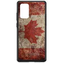 DistinctInk™ OtterBox Symmetry Series Case for Apple iPhone / Samsung Galaxy / Google Pixel - Canadian Flag Old Weathered