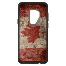 DistinctInk™ OtterBox Symmetry Series Case for Apple iPhone / Samsung Galaxy / Google Pixel - Canadian Flag Old Weathered