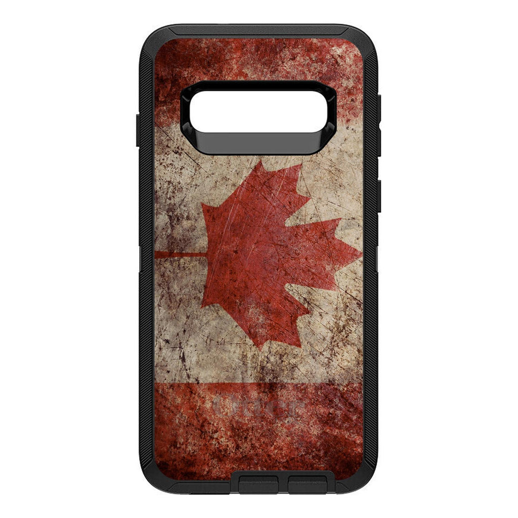 Canadian Flag Old Weathered OtterBox Defender Case for iPhone & Galaxy, view 9