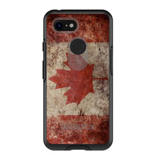 DistinctInk™ OtterBox Symmetry Series Case for Apple iPhone / Samsung Galaxy / Google Pixel - Canadian Flag Old Weathered