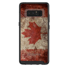 DistinctInk™ OtterBox Symmetry Series Case for Apple iPhone / Samsung Galaxy / Google Pixel - Canadian Flag Old Weathered