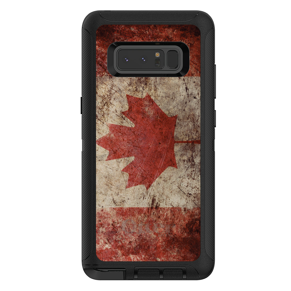 Canadian Flag Old Weathered OtterBox Defender Case for iPhone & Galaxy, view 17