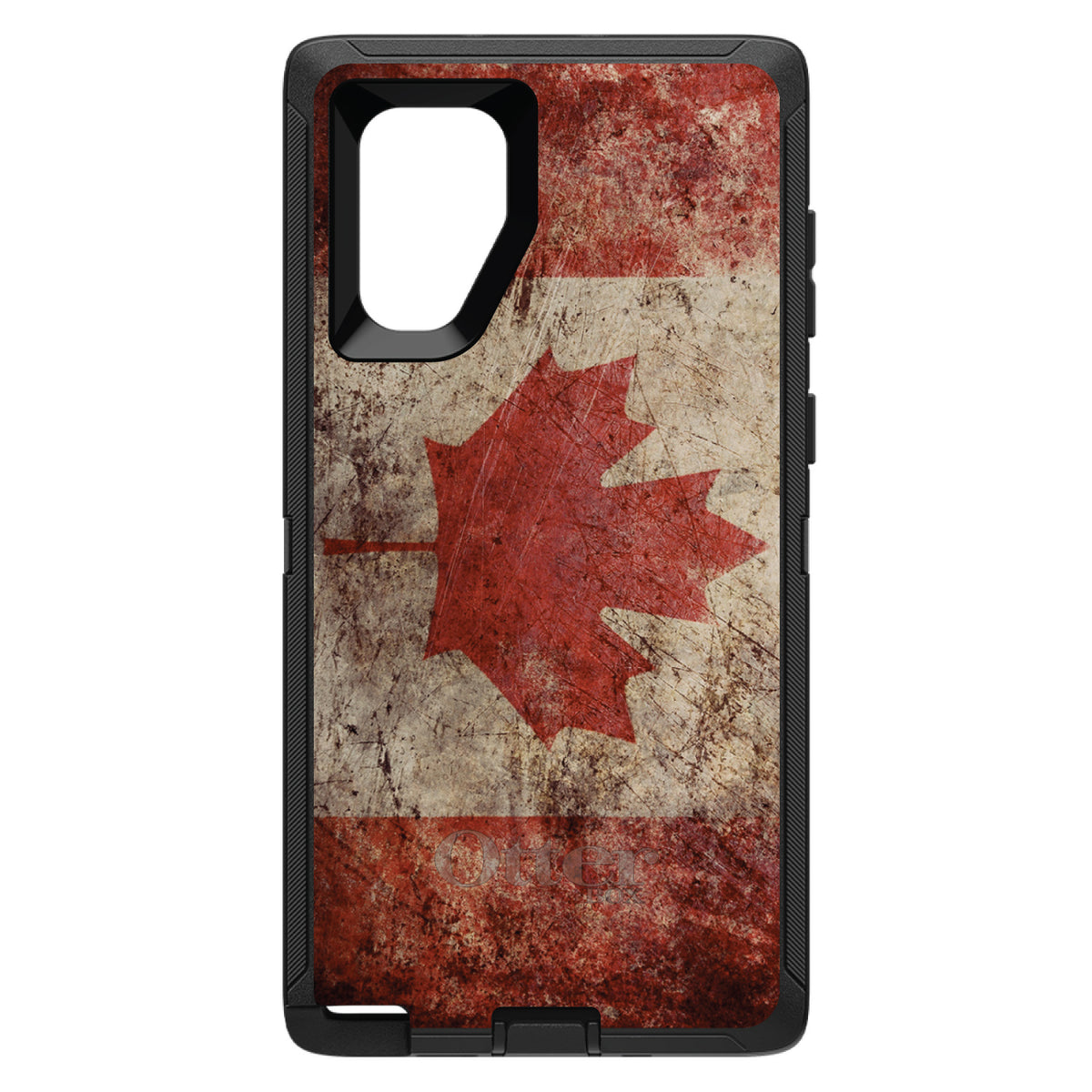 Canadian Flag Old Weathered OtterBox Defender Case for iPhone & Galaxy, view 14
