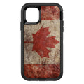Canadian Flag Old Weathered OtterBox Defender Case for iPhone & Galaxy, view 2