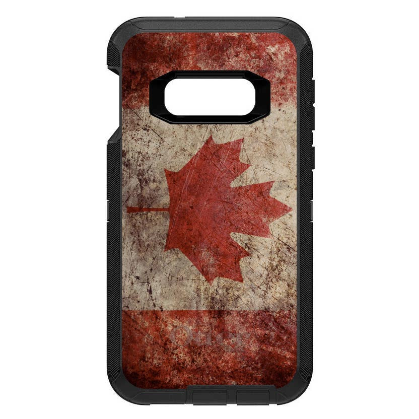 Canadian Flag Old Weathered OtterBox Defender Case for iPhone & Galaxy, view 10