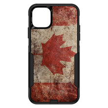 DistinctInk™ OtterBox Commuter Series Case for Apple iPhone or Samsung Galaxy - Canadian Flag Old Weathered