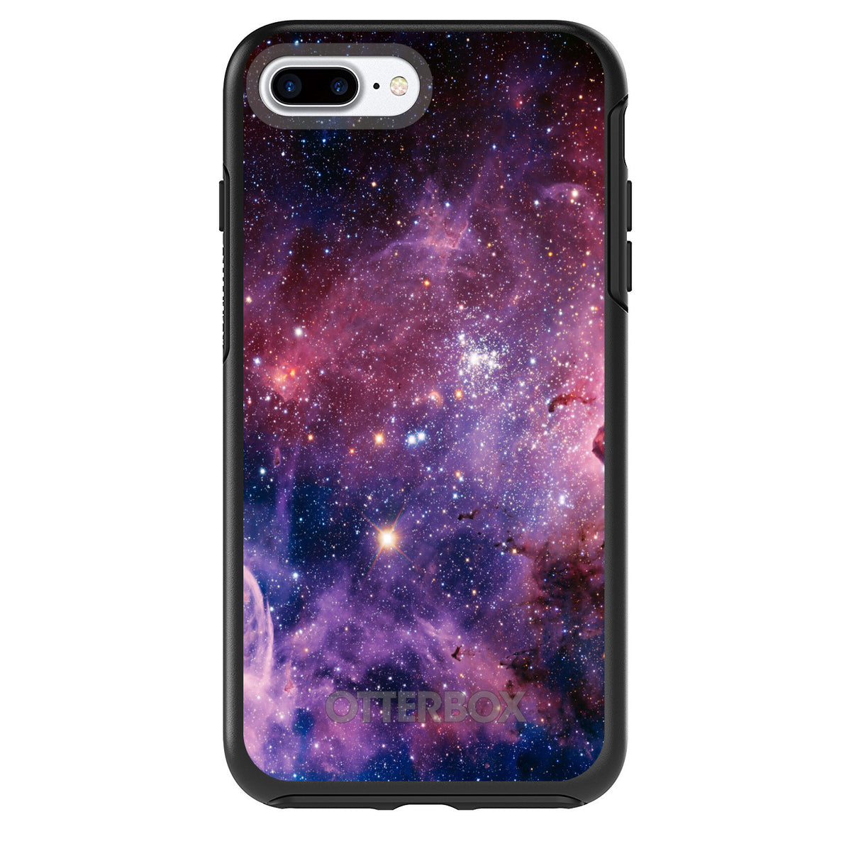 Purple Pink Carina Nebula OtterBox Symmetry Case for iPhone & Galaxy, view 2