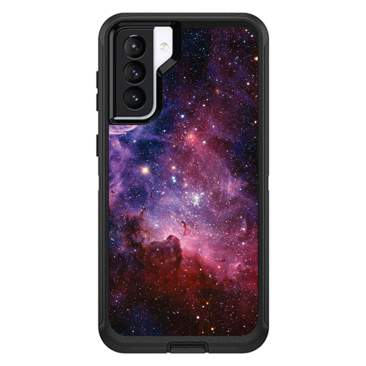 Purple Pink Carina Nebula OtterBox Defender Case for iPhone & Galaxy, view 6
