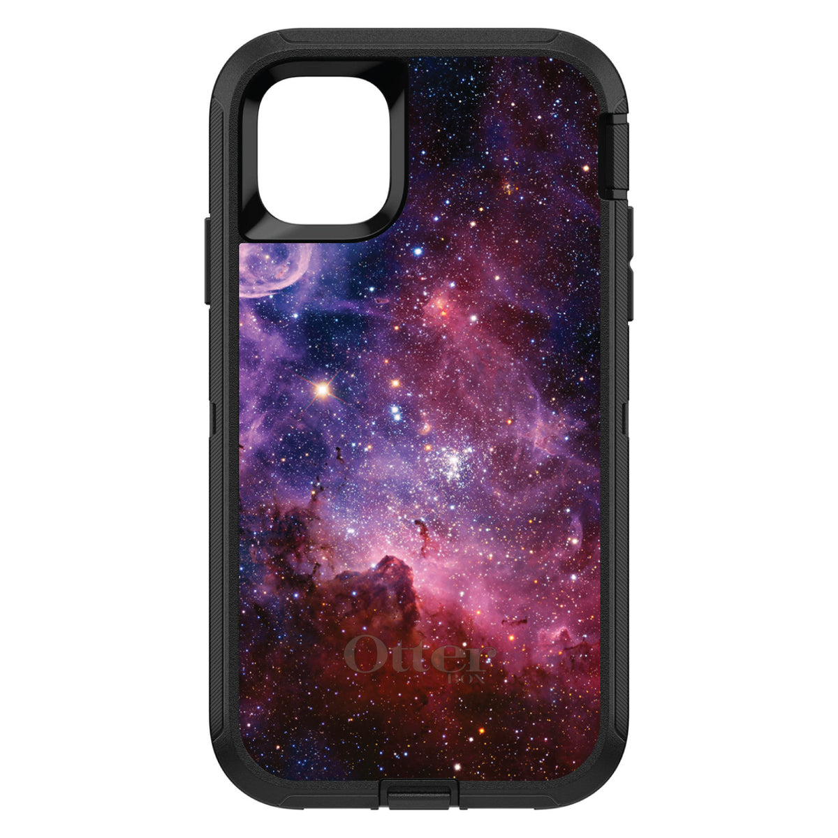 Purple Pink Carina Nebula OtterBox Defender Case for iPhone & Galaxy, view 2