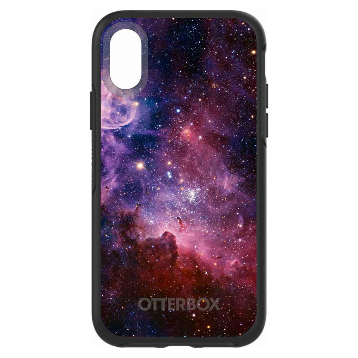 Purple Pink Carina Nebula OtterBox Symmetry Case for iPhone & Galaxy, view 4