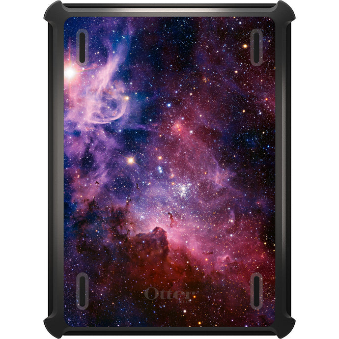 DistinctInk™ OtterBox Defender Series Case for Apple iPad / iPad Pro / iPad Air / iPad Mini - Purple Pink Carina Nebula