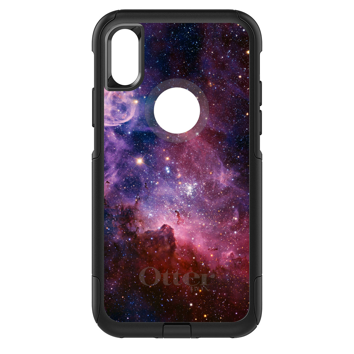 Purple Pink Carina Nebula OtterBox Commuter Case for iPhone & Galaxy, view 3