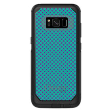 DistinctInk™ OtterBox Commuter Series Case for Apple iPhone or Samsung Galaxy - Teal Purple Checkered Pattern
