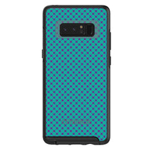 DistinctInk™ OtterBox Symmetry Series Case for Apple iPhone / Samsung Galaxy / Google Pixel - Teal Purple Checkered Pattern