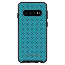 DistinctInk™ OtterBox Symmetry Series Case for Apple iPhone / Samsung Galaxy / Google Pixel - Teal Purple Checkered Pattern