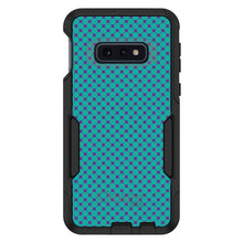 DistinctInk™ OtterBox Commuter Series Case for Apple iPhone or Samsung Galaxy - Teal Purple Checkered Pattern