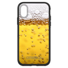 DistinctInk™ OtterBox Symmetry Series Case for Apple iPhone / Samsung Galaxy / Google Pixel - Beer Glass Foam Bubbles