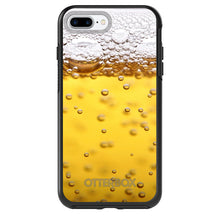 DistinctInk™ OtterBox Symmetry Series Case for Apple iPhone / Samsung Galaxy / Google Pixel - Beer Glass Foam Bubbles