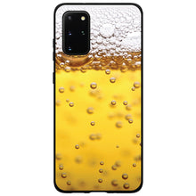 DistinctInk® Hard Plastic Snap-On Case for Apple iPhone or Samsung Galaxy - Beer Glass Foam Bubbles