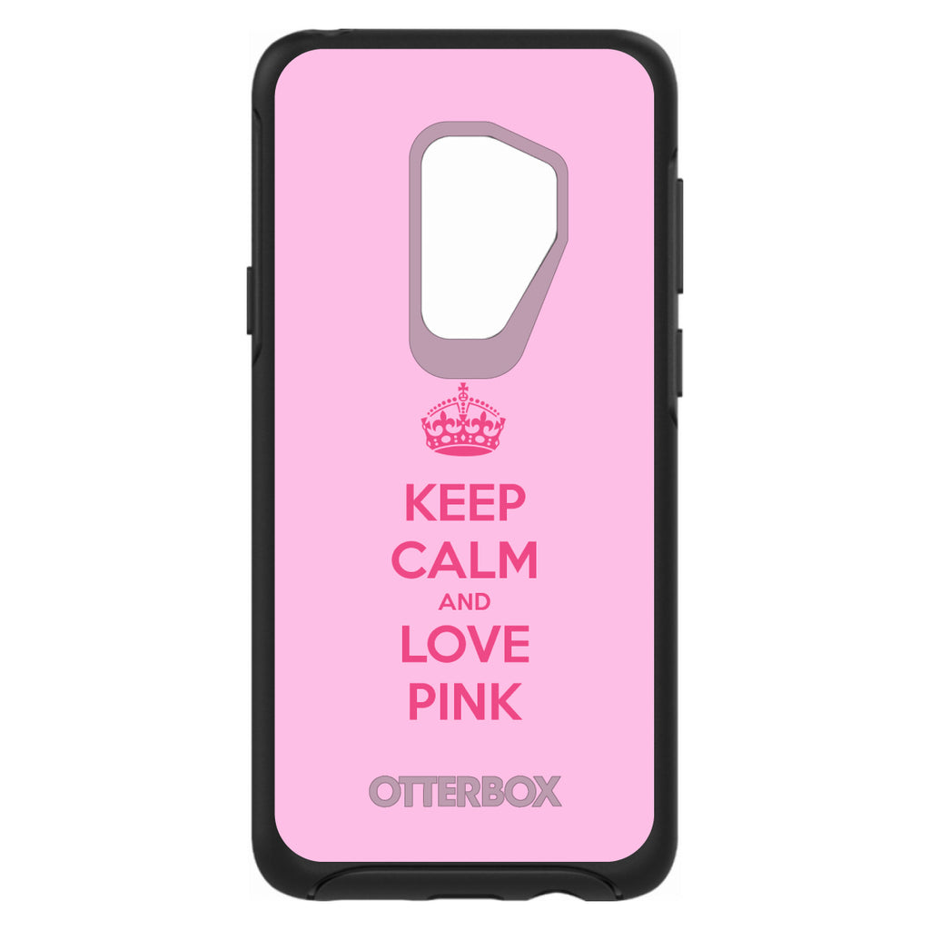 Keep Calm and Love Pink OtterBox Symmetry Case for iPhone & Galaxy, view 9