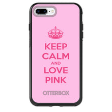 Keep Calm and Love Pink OtterBox Symmetry Case for iPhone & Galaxy