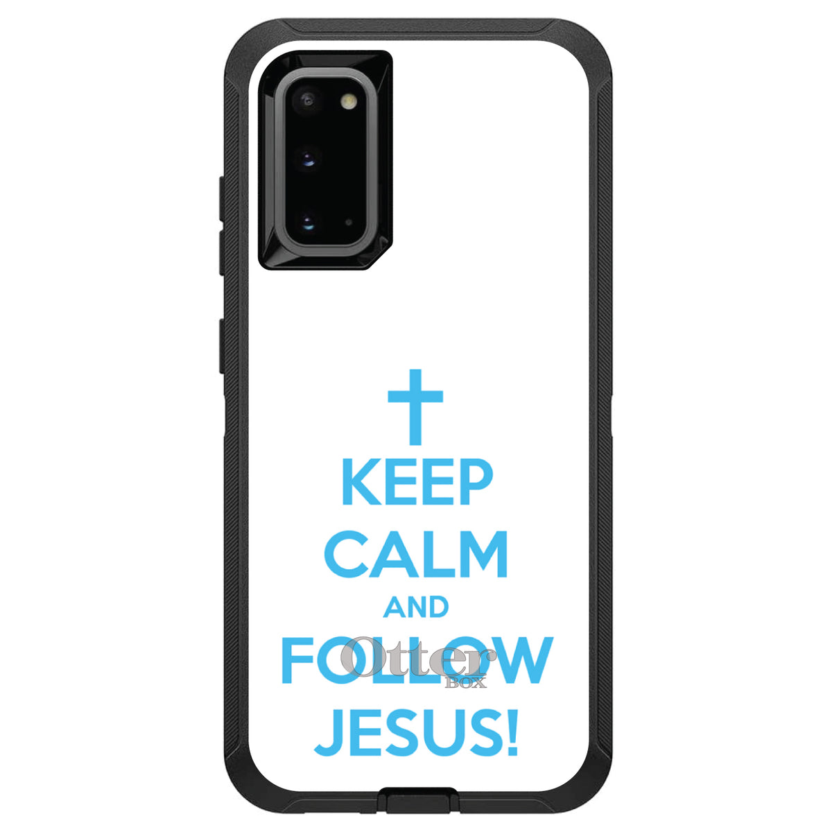 Keep Calm and Follow Jesus OtterBox Defender Case for iPhone & Galaxy, view 5
