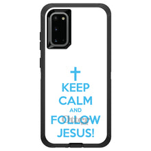 DistinctInk™ OtterBox Defender Series Case for Apple iPhone / Samsung Galaxy / Google Pixel - Keep Calm and Follow Jesus