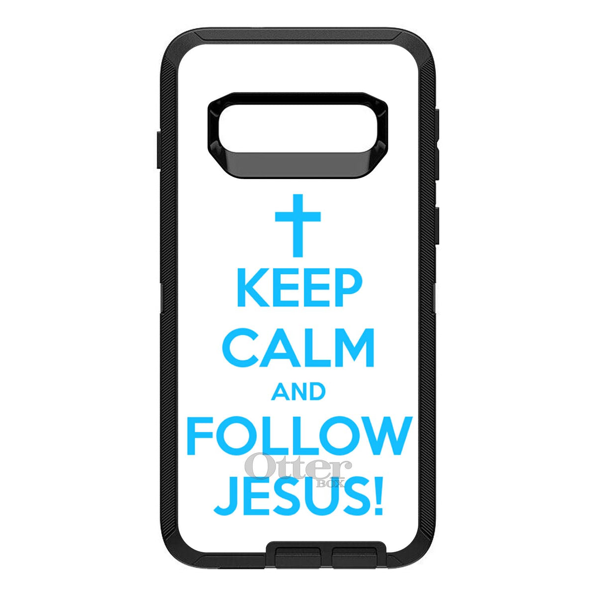 Keep Calm and Follow Jesus OtterBox Defender Case for iPhone & Galaxy, view 6