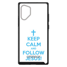 DistinctInk™ OtterBox Symmetry Series Case for Apple iPhone / Samsung Galaxy / Google Pixel - Keep Calm and Follow Jesus
