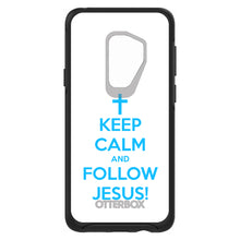 DistinctInk™ OtterBox Symmetry Series Case for Apple iPhone / Samsung Galaxy / Google Pixel - Keep Calm and Follow Jesus