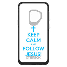 DistinctInk™ OtterBox Symmetry Series Case for Apple iPhone / Samsung Galaxy / Google Pixel - Keep Calm and Follow Jesus
