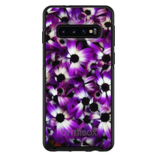 DistinctInk™ OtterBox Symmetry Series Case for Apple iPhone / Samsung Galaxy / Google Pixel - Purple White Black Flowers