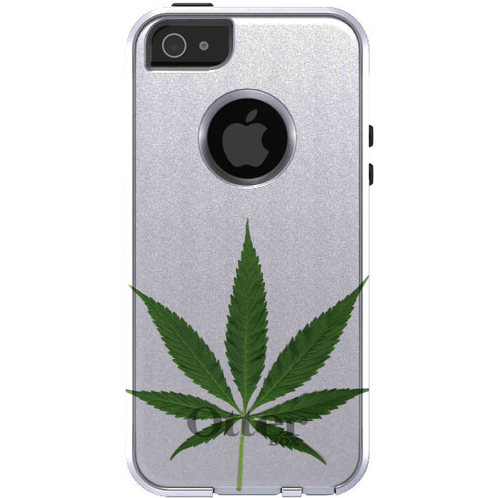 Marijuana Leaf Photo OtterBox Commuter Case for iPhone & Galaxy, view 5