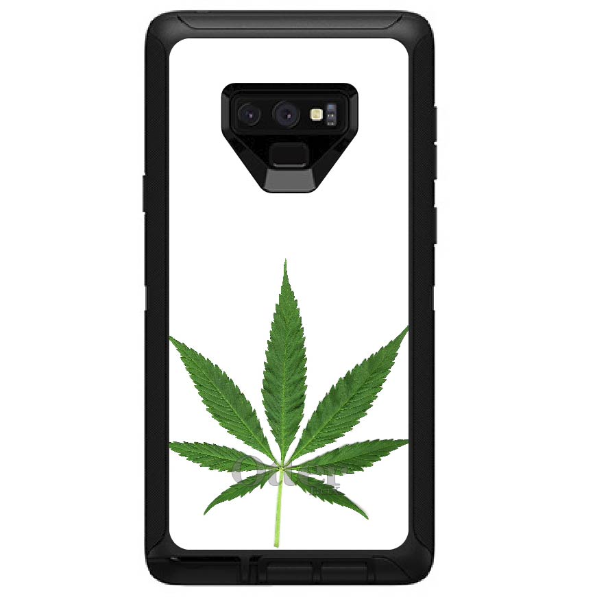 Marijuana Leaf Photo OtterBox Defender Case for iPhone & Galaxy, view 16