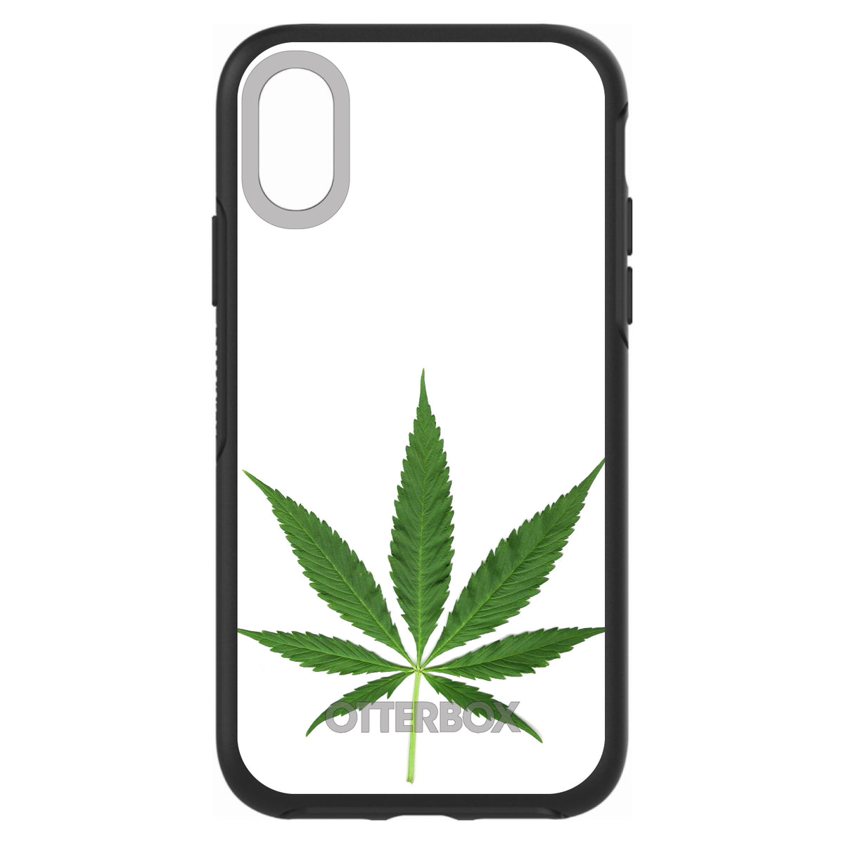 Marijuana Leaf Photo OtterBox Symmetry Case for iPhone & Galaxy, view 4
