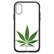 DistinctInk™ OtterBox Symmetry Series Case for Apple iPhone / Samsung Galaxy / Google Pixel - Marijuana Leaf Photo