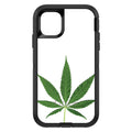Marijuana Leaf Photo OtterBox Defender Case for iPhone & Galaxy, view 2