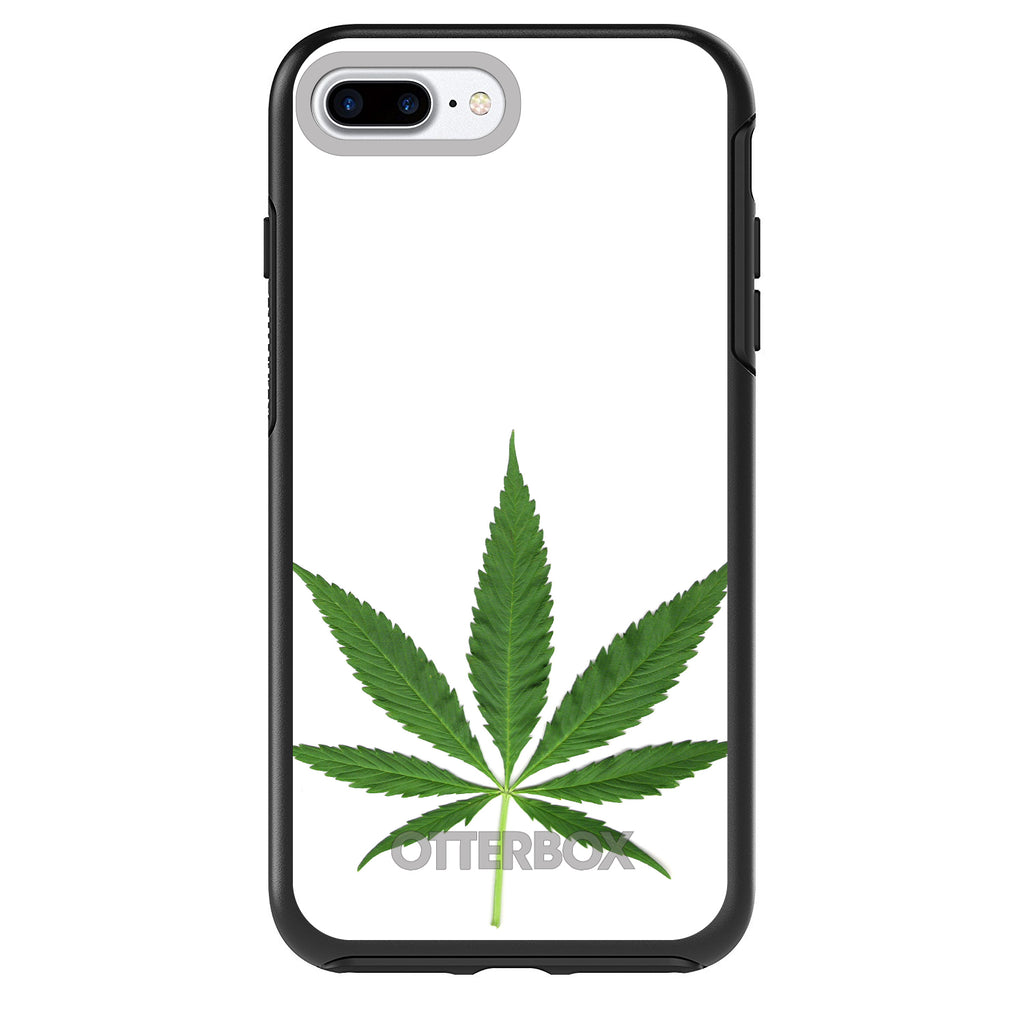 Marijuana Leaf Photo OtterBox Symmetry Case for iPhone & Galaxy, view 2