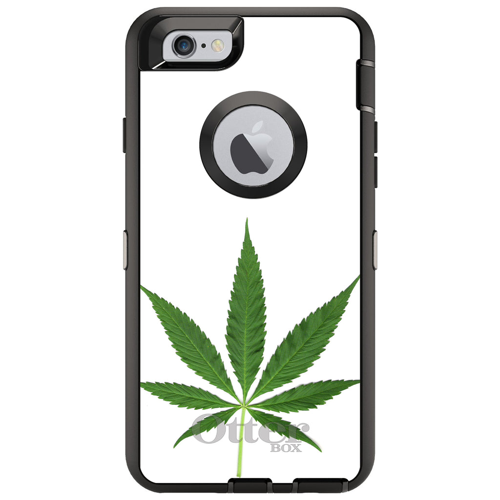 Marijuana Leaf Photo OtterBox Defender Case for iPhone & Galaxy, view 4