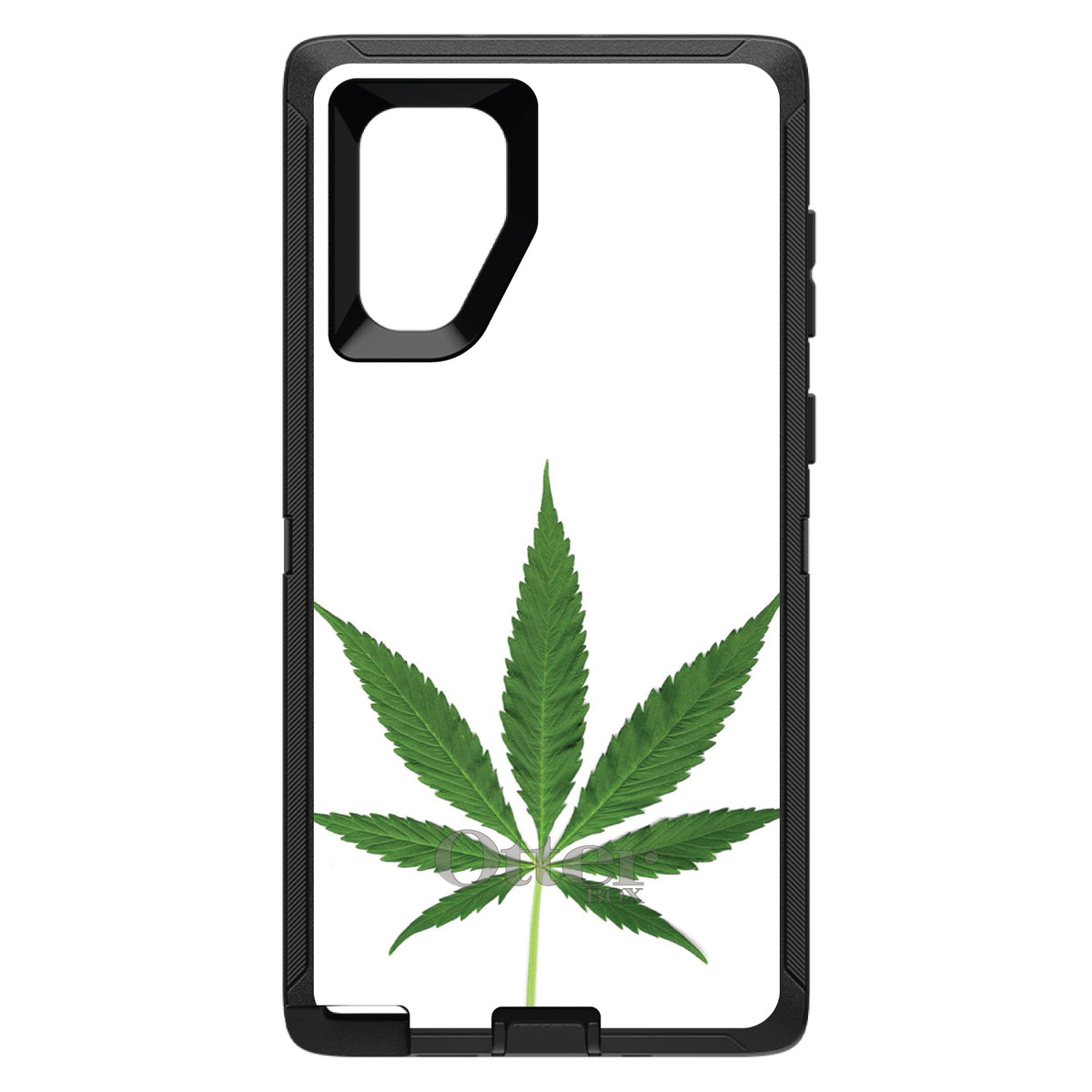 Marijuana Leaf Photo OtterBox Defender Case for iPhone & Galaxy, view 15