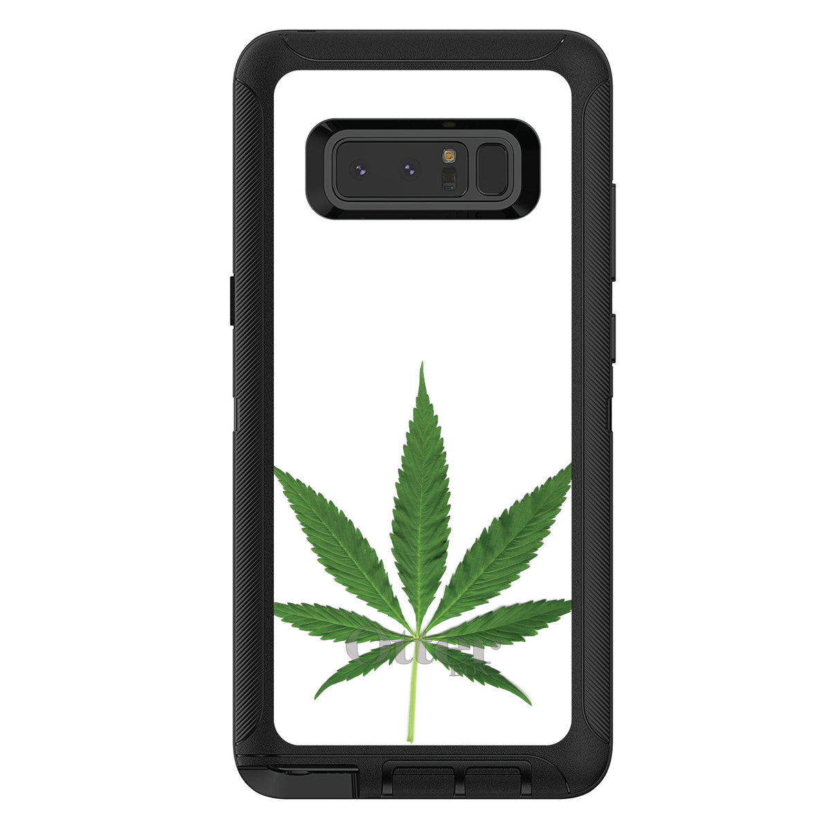 Marijuana Leaf Photo OtterBox Defender Case for iPhone & Galaxy, view 17